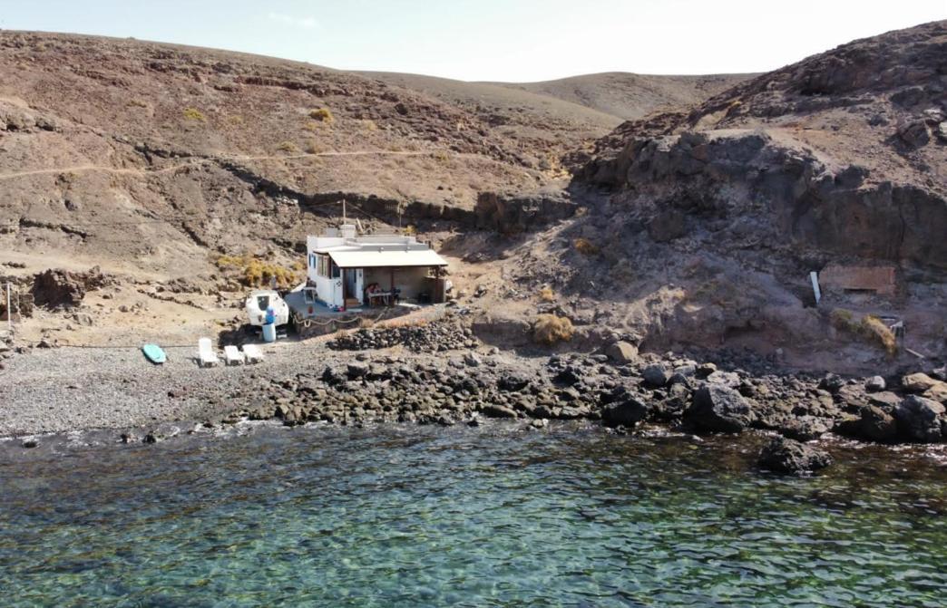Casa Marinera En La Orilla Del Mar Villa La Lajita Bagian luar foto